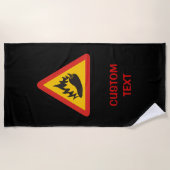 Warmtepepergevarenbord Strandlaken (Voorkant)