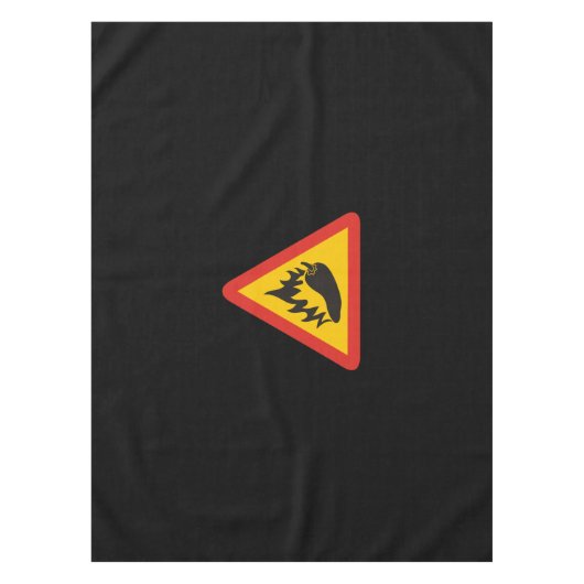 Warmtepepergevarenbord Tafelkleed (Voorkant)