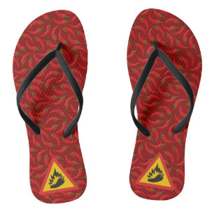 Warmtepepergevarenbord Teenslippers