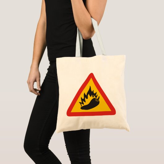 Warmtepepergevarenbord Tote Bag (Voorkant (product))