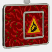 Warmtepepergevarenbord Verzilverd Omlijst Ornament (Rechts)