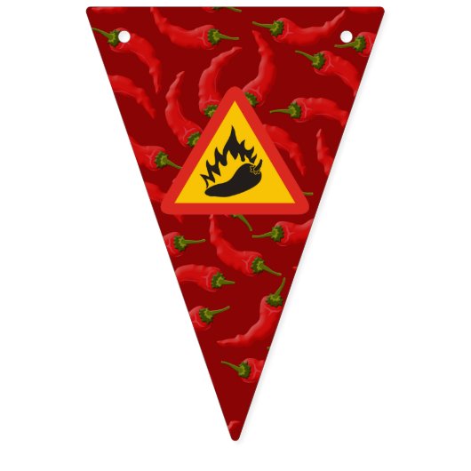 Warmtepepergevarenbord Vlaggetjes (Tweede vlag)