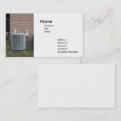 warmtepomp visitekaartje (Voorkant / Achterkant)