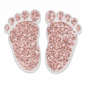 Warmtereflexologie massagetherapie met Baby Roos Sticker (Voorkant)