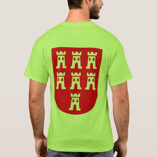 Warmterode Transsylvanië-mantel T-shirt (Achterkant)