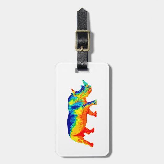 Warmtesensoren Bagagelabel (Voorkant verticaal)