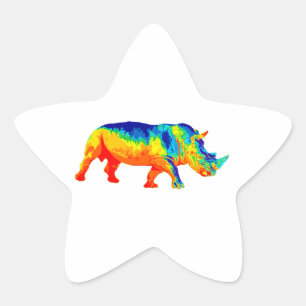 Warmtesensoren Ster Sticker