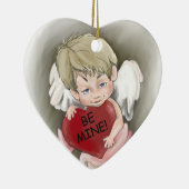 Warmtesieremornament van mijn Valentijn Keramisch Ornament (Rechts)