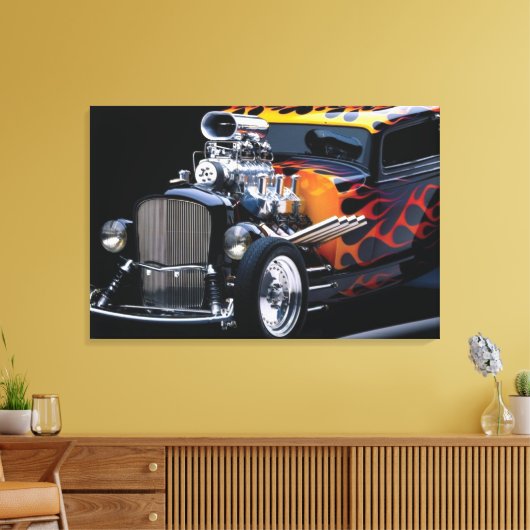 Warmtestaaf Canvas Afdruk (Insitu (Woonkamer))