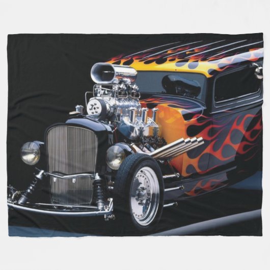 Warmtestaaf Fleece Deken (Voorkant (Horizontaal))