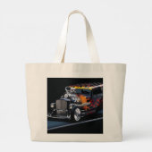 Warmtestaaf Grote Tote Bag (Achterkant)