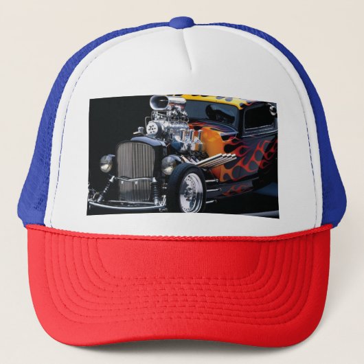 Warmtestaaf Trucker Pet (Voorkant)