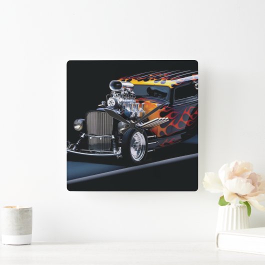 Warmtestaaf Vierkante Klok (Huis)