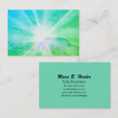 *~* Warmtestralers voor het genezen van licht Visitekaartje (Voorkant / Achterkant)