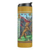 Warmtethermisch kleed thermosbeker (Gedraaid links)