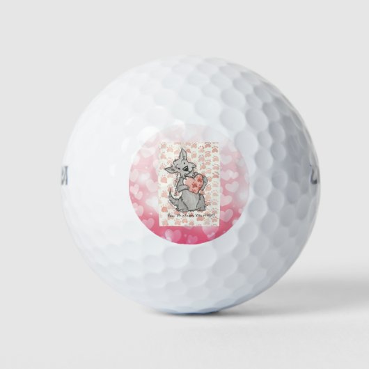 Warmteverf afdrukken golfballen (Voorkant)