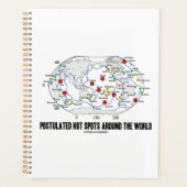 Warmtevlekken over de hele wereld planner (Voorkant)