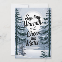 Warmth and Cheer Holiday - Kerst Kaart
