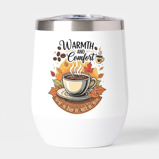 Warmth and Comfort - Cozy Autumn Coffee (Voorkant)