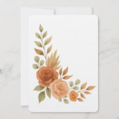 Warmth and romance in every petal kaart (Achterkant)