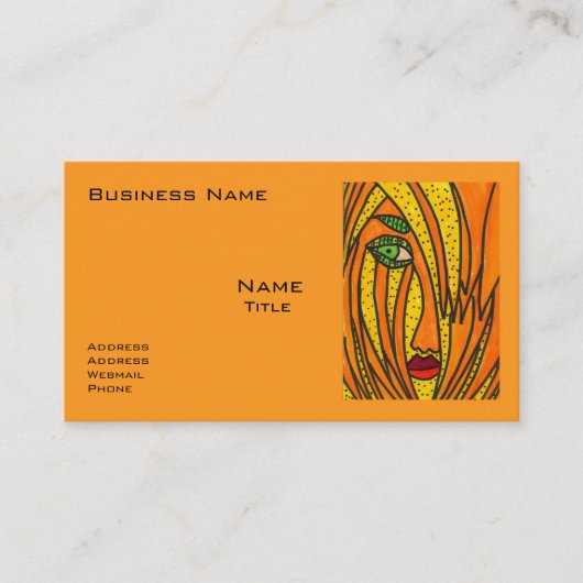 Warmth in Business Cards Visitekaartje (Voorkant)