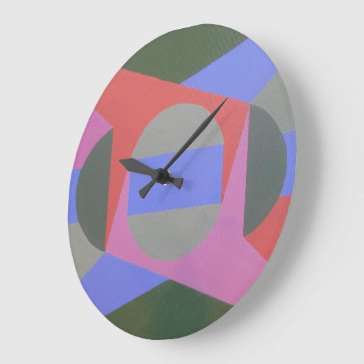 Warmth in Every Hour Modern Round Clock Grote Klok (Hoek)