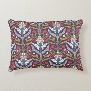Warmtint Art Nouveau Print Accent Kussen