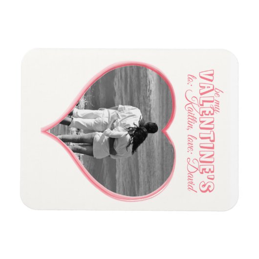 Warmvormig uitsnijdsel Magnet Magneet (Horizontaal)