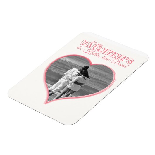 Warmvormig uitsnijdsel Magnet Magneet (Linkerzijde)