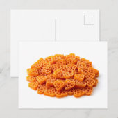 Warmvormige deegwaren briefkaart (Voorkant / Achterkant)