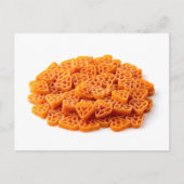 Warmvormige deegwaren briefkaart (Voorkant)