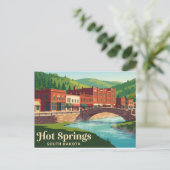 Warmwaterbronnen South Dakota Briefkaart (Staand voorkant)