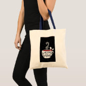 WARN CHRISTMAS COFFEE WISHES TOTE BAG (Voorkant (product))