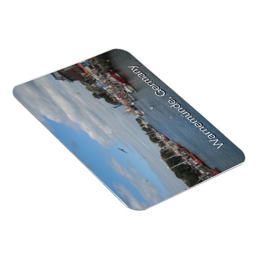 Warnemunde, Duitsland Magnet Magneet (Rechterzijde)