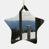 Warner Mountain Fire Lookout Keramisch Ornament (Voorkant)