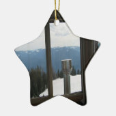 Warner Mountain Fire Lookout Keramisch Ornament (Links)