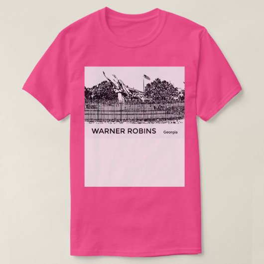Warner Robins Georgia TShirt (Design voorkant)