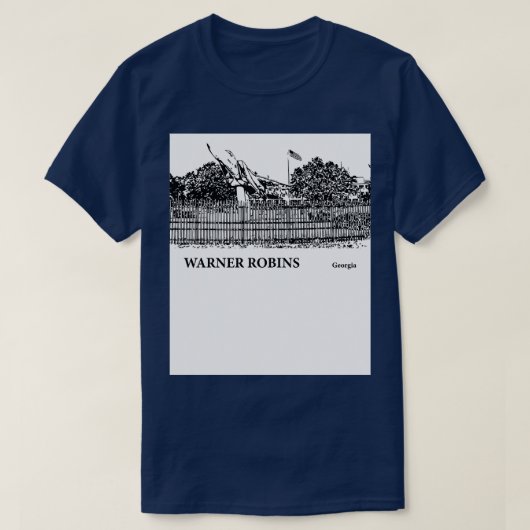 Warner Robins Georgia TShirt 4 (Design voorkant)