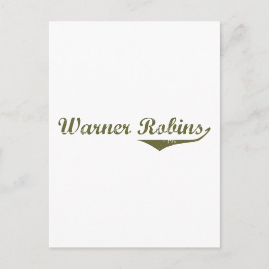 Warner Robins Revolutie in shirten Briefkaart (Voorkant)