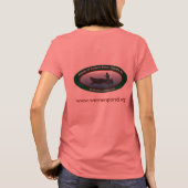 Warner's Pond Dames Ringer T-Shirt (Achterkant)