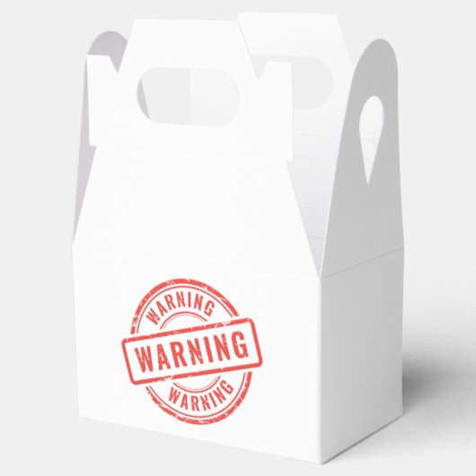 Warning! Bedankdoosjes (Geopend)