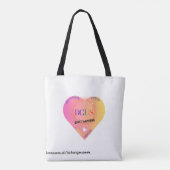 WARNING: Cancel Culture Isn’t the Problem Tote Bag (Achterkant)