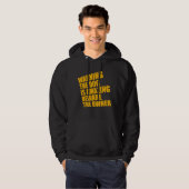 Warning Dog Is Amazing Beware Owner Protective Fun Hoodie (Voorkant volledig)
