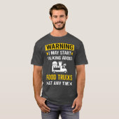 Warning Foodruckrucks vintage T-shirt (Voorkant volledig)