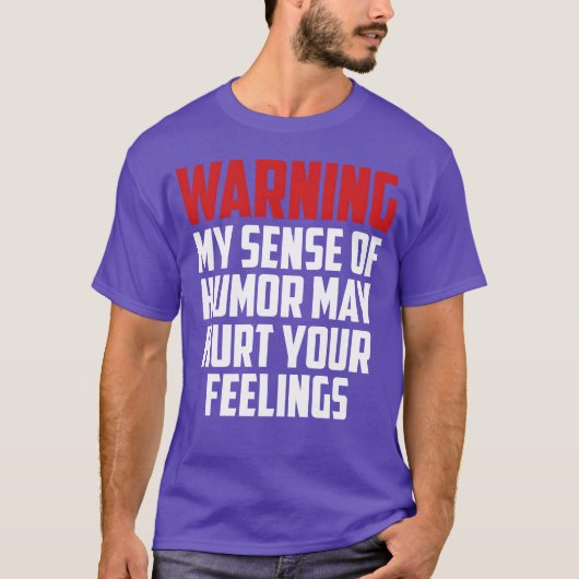 warning funny quote friends t-shirt (Voorkant)