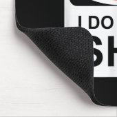 Warning I Do Dumb Muismat (Hoek)