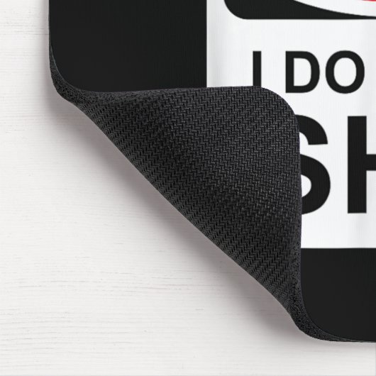 Warning I Do Dumb  Muismat (Hoek)