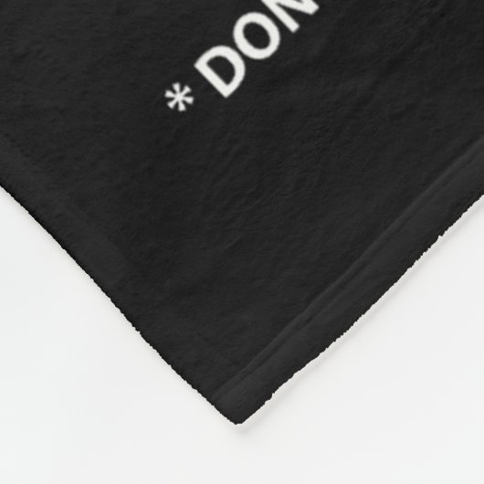 Warning I Have A Crazy Wife  Fleece Deken (Hoek)