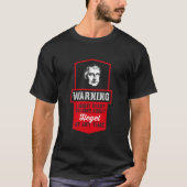 Warning i might start talking about Hegel  - Philo T-shirt (Voorkant)