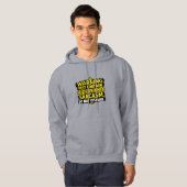 Warning May Contain Coffee & Sarcasm Sweetshirt - Hoodie (Voorkant volledig)